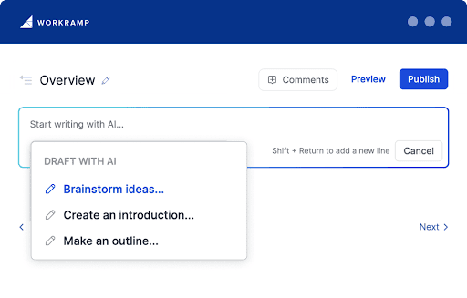 Get Generative AI for content creation